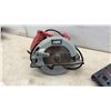 Image 7 : DeWalt 20V Cordless 1/2” Impact Driver with Battery, Skil Circular Saw, Drill and Two Bags