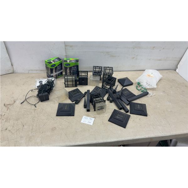 Harbor Breeze Plug-In LED String Lights and Solar Outdoor Light Components