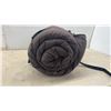 Image 2 : Brown Rolled Sleeping Bag with Compression Straps