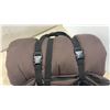 Image 3 : Brown Rolled Sleeping Bag with Compression Straps