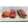 Image 1 : Three Plastic Tarps with Metal Grommets