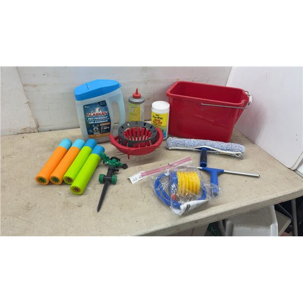 Alaskan Pet Friendly Ice Melter, Ant Killer Dust, Bug Killer, 25% Or Less, Bucket, Sprinkler