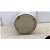 Image 8 : Stoneware Crock, Hand-Carved Wooden Pedestal Stand, Mahogany Display Plinth