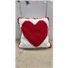 Image 5 : Crocheted Red Heart Throw Pillow and Three Betty Boop Plush Dolls