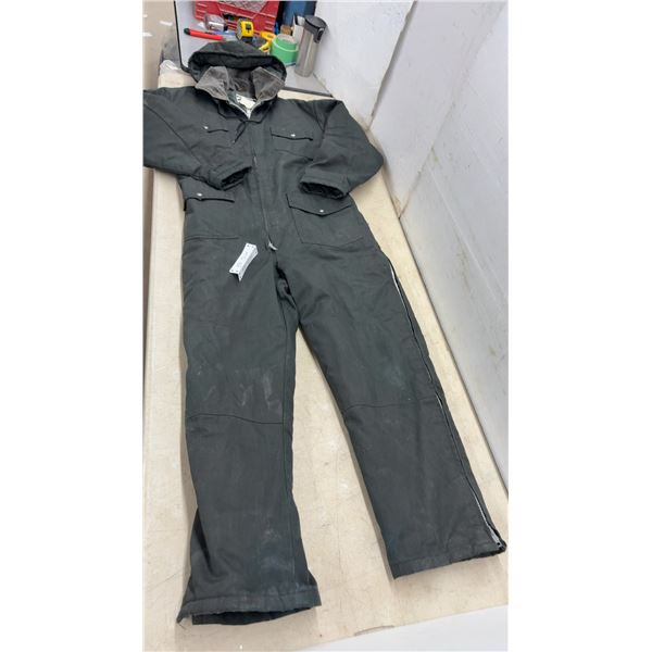 Cottonwear Work Wear Insulated Hooded Coveralls, 3XL, Corduroy Collar, Made in Canada