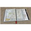 Image 6 : Harley-Davidson Anniversary Edition Ride Atlas of North, USA, Canada, Mexico by Rand McNally