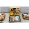 Image 3 : Four Vintage Walt Disney Puzzles, 1940s-1950s, Two Flying Donkey, Tortoise and Hare, Mickey Mouse