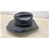 Image 3 : Concrete Cowboy Stetson Table Centerpiece or Display, Approximately 12 Pounds