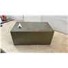 Image 2 : Metal Single-Drawer Index Card File Cabinet, 7 1/2 × 10 × 17”