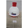 Image 1 : The Big Bobber Floating Cooler, Spherical Red and White Design with T-Handle