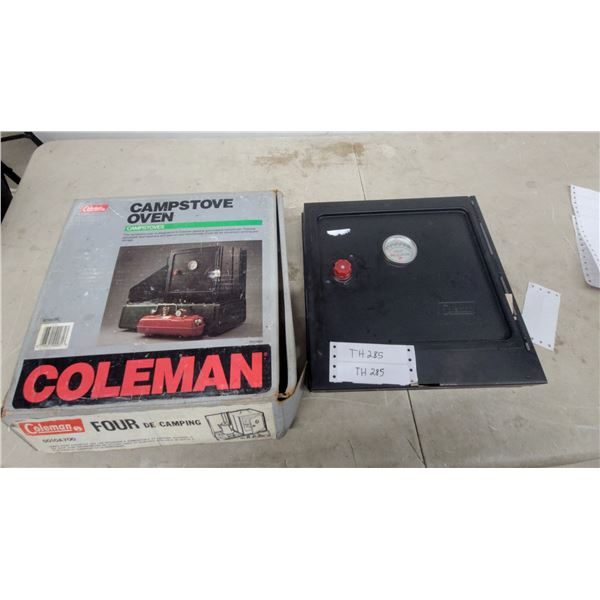 Coleman Campstove Oven, Model 5010A700, Folding with Heat Indicator, Original Box