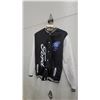 Image 1 : Ford Varsity Jacket with Black Body, White Sleeves, Blue Logo Size XXL