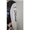 Image 5 : Ford Varsity Jacket with Black Body, White Sleeves, Blue Logo Size XXL