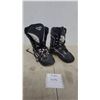 Image 1 : FXR Snowboard Boots, Black with White Accents Size 6