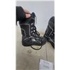 Image 2 : FXR Snowboard Boots, Black with White Accents Size 6