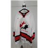 Image 1 : Nike Team Canada Men's 2XL White Hockey Jersey Embroidered Maple Leaf Logo