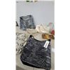 Image 3 : Black Snakeskin Texture Handbag and Assorted Animal Print Purses, Wallets