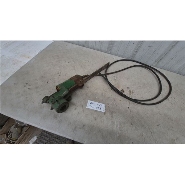 Vintage John Deere Cast Iron 540 PTO-Driven Air Compressor, Tractor Implement