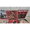 Image 4 : Lot of 8 Vinyl Records Including Rush, Stray Cats, REO Speedwagon, Village People