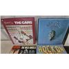 Image 3 : Lot of 8 Vintage Vinyl LPs Including The Cars, Eagles, Pet Shop Boys, ABBA, Saturday Night Fever