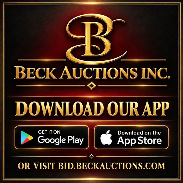 Get the Beck Auctions Bidding App Today!