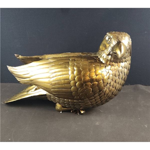 Sergio Bustamante Limited Edition Brass Owl Sculpture 49/100