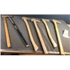 Image 1 : 6 Axes and Hatchets Plus Spare Axe Head