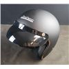 Image 2 : Jiekai Open Face Motorcycle Helmet Matte Black With Visor