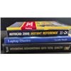 Image 3 : How-To Books Including CASTI, AutoCAD, and Construction