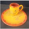 Image 7 : Pier 1 Etrusco Handpainted Earthenware Italian Dinnerware
