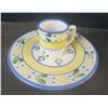 Image 9 : Pier 1 Etrusco Handpainted Earthenware Italian Dinnerware