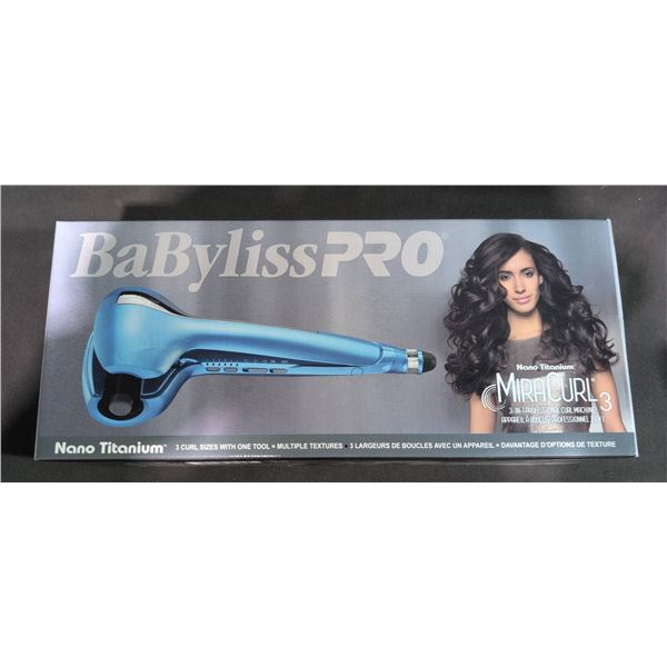BaBylissPRO Nano Titanium MiraCurl 3 Professional Curl Machine