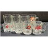 Image 1 : 9 Collectible Glass Mugs Including A&W Root Beer And Dog N Suds Logos