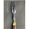 Image 5 : Gem Dinner Harmless Steel Carving Knife & Fork Set Stag Handles 