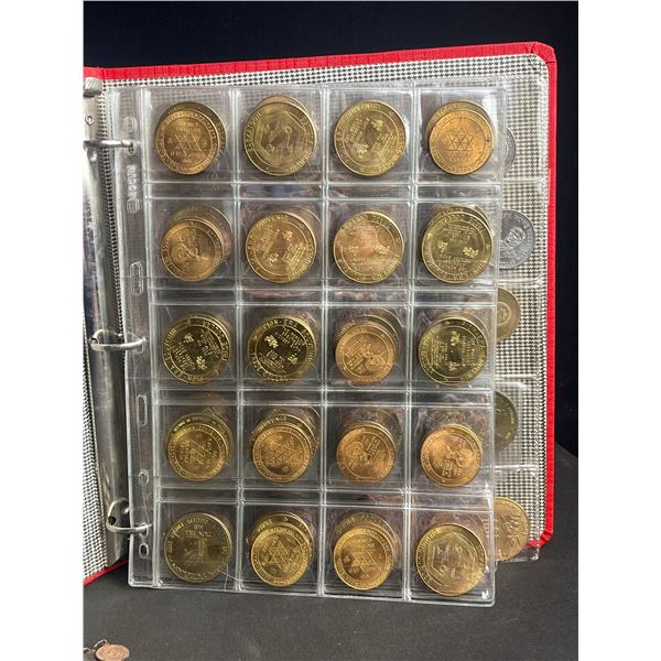 Binder of Mixed Commemorative and World Coins