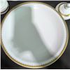 Image 2 : Porcelana De Cuernavaca Mexico Gilt Rim Porcelain Coffee Set, 17 Pieces