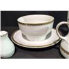 Image 3 : Porcelana De Cuernavaca Mexico Gilt Rim Porcelain Coffee Set, 17 Pieces