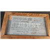 Image 1 : Wells Fargo & Co. 1878 Carson City Bank Draft, Framed