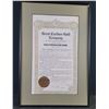 Image 1 : Great Cariboo Gold Company Gold Production Bond, Framed Certificate