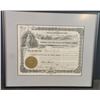 Image 1 : Lightning Creek Gold Gravels and Drainage Company Share Certificate