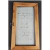Image 2 : Wells Fargo & Co. Framed Historical Document Cheque