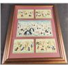 Image 5 : Framed Portrait Drawing & Framed Persian-Style Miniature Panels