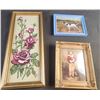Image 1 : 3 Framed Wall Art Pieces