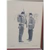 Image 4 : 4 Framed Military Prints Fort Henry and European Cavalry