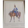 Image 5 : 4 Framed Military Prints Fort Henry and European Cavalry