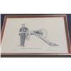 Image 6 : 3 Framed Military Art Prints, Fort Henry Artillery