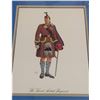 Image 4 : 5 Framed Canadian Scottish Regiment Uniform Prints