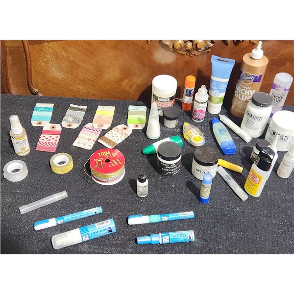 Scrapbooking: Golden, Mod Podge, Aleene's Glue, Washi Tape & More