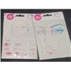 Image 8 : Scrapbooking Supplies: Stamps, Templates, Felt Sheets, Journal Tools