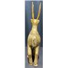 Image 5 : 3 Gold-Coloured Decorative Deer Figures